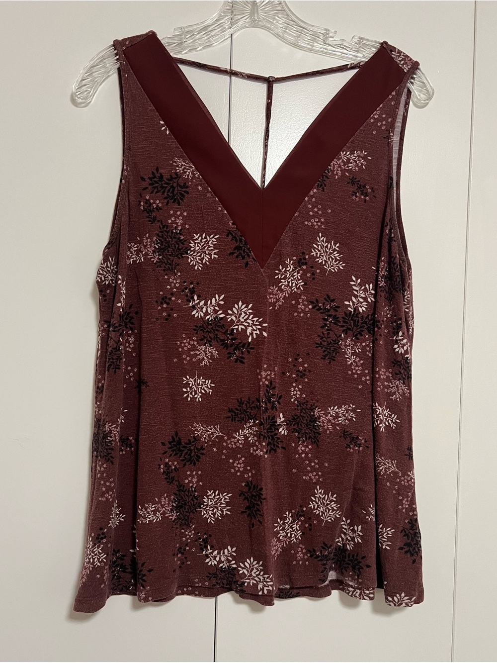 Maurices woman’s Floral Tunic Tank Top Cami Size XL